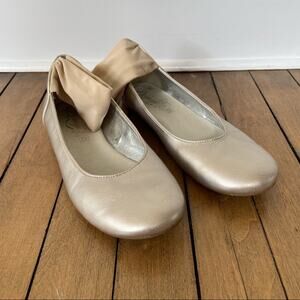 Primigi Nita champagne gold leather ballet flats 35 / 3.5